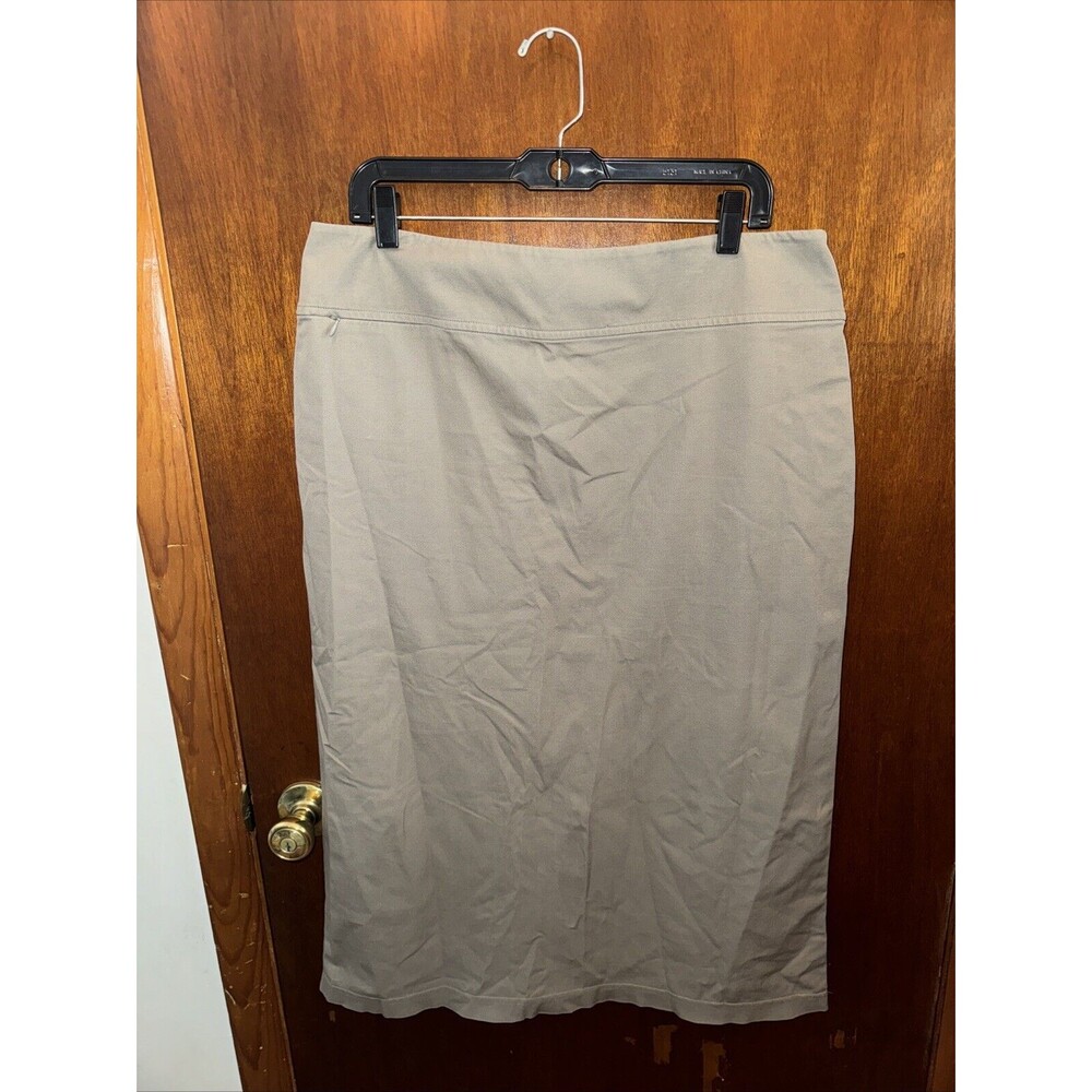 Eileen Fisher Womens Light Gray Maxi Skirt Size Large Langenlook
